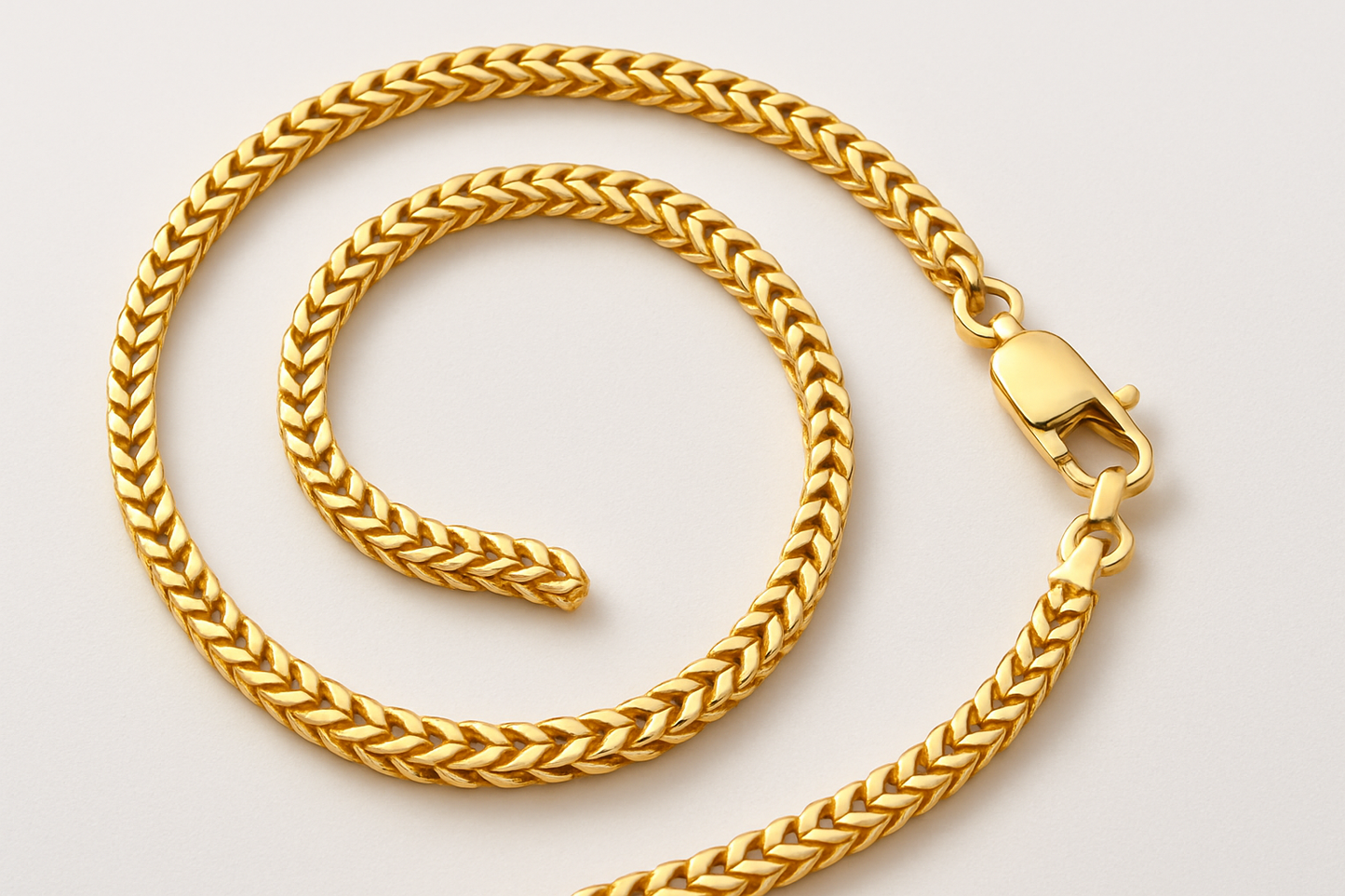 10k Gold Franco Cut Chain - Product Photo