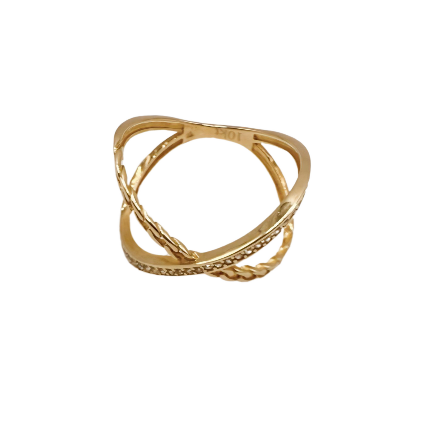 10k gold ring size 8 for women
