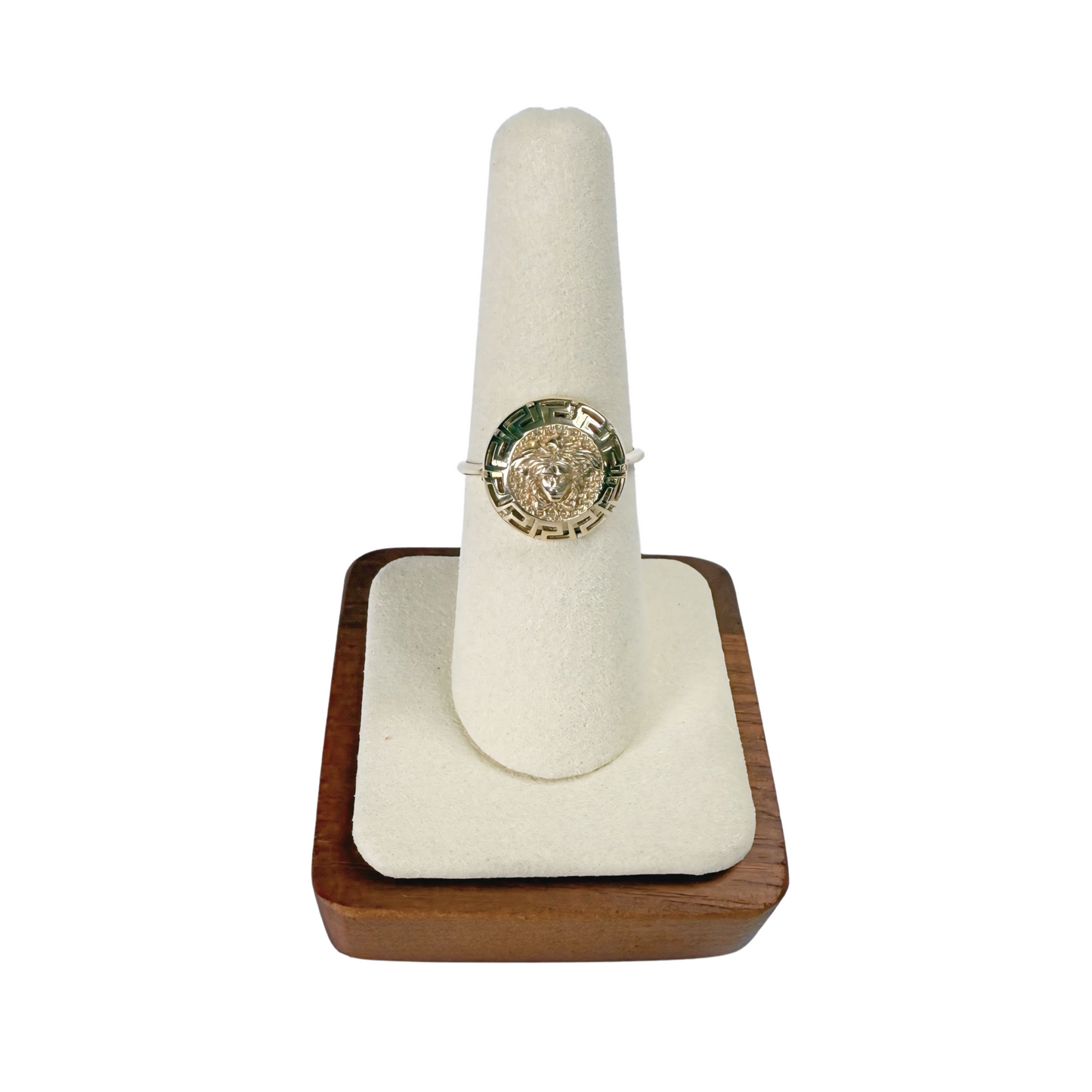 Versace 10k gold ring size 7.5 for women