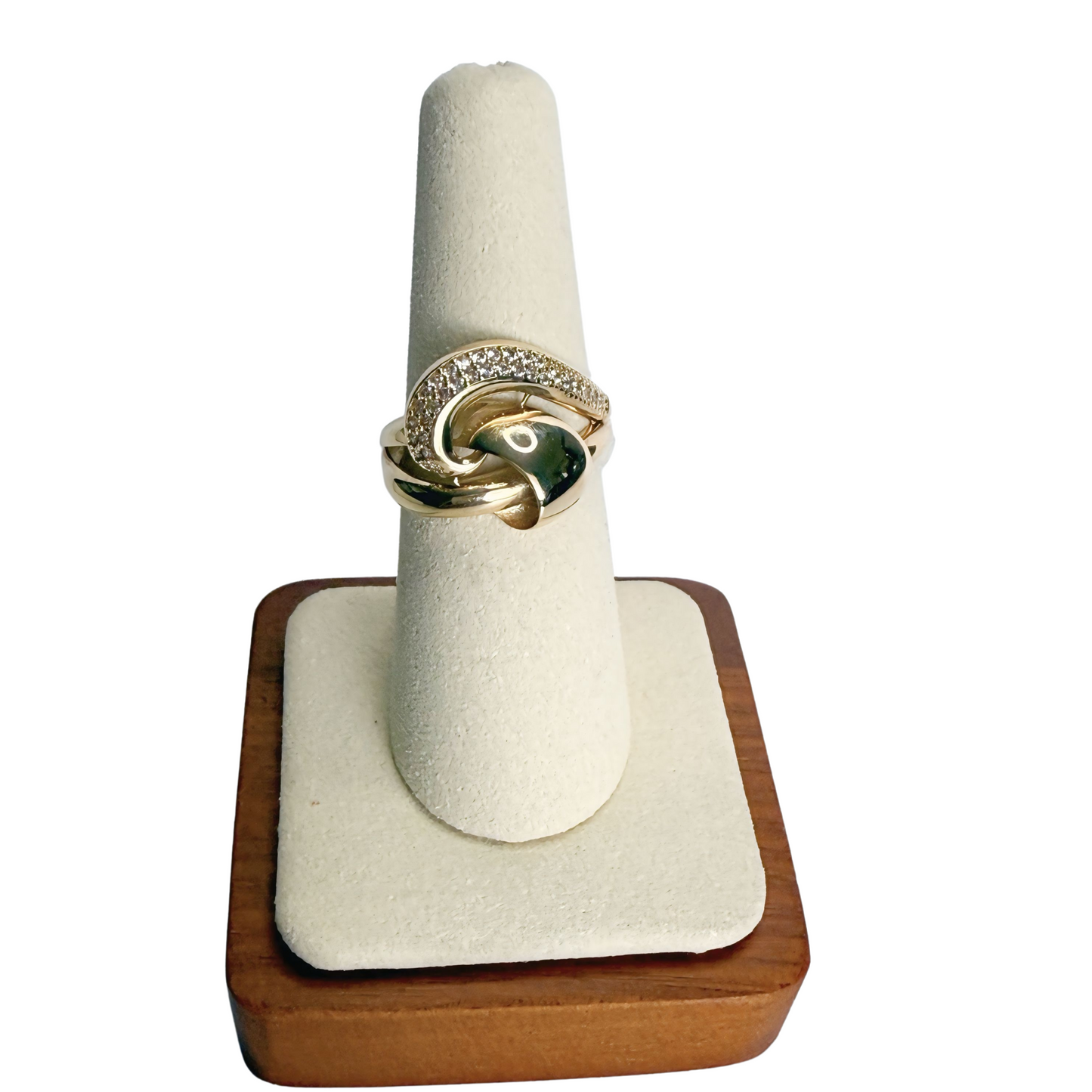 Anillo de oro 10k tamaño 7 de mujer