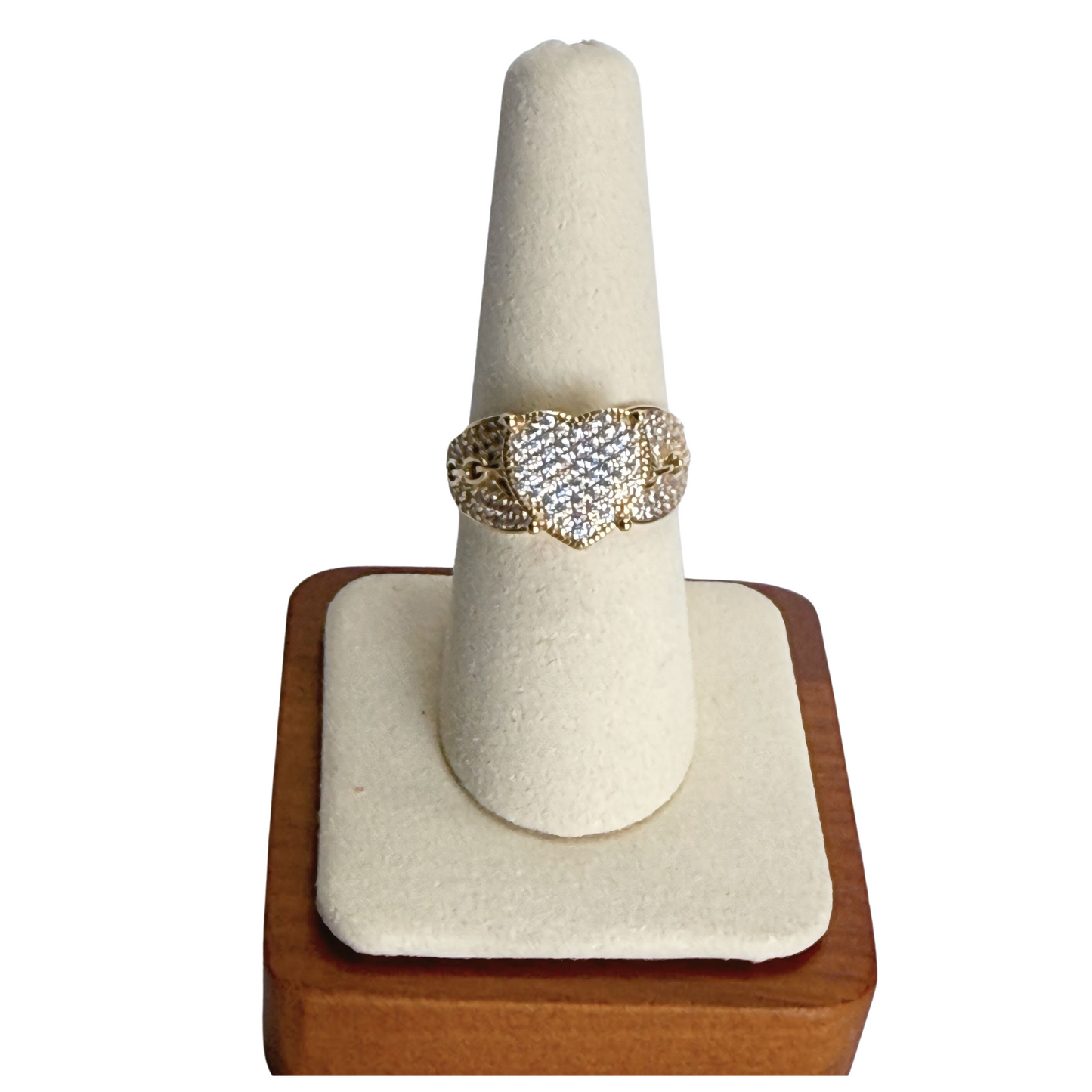 10k gold Princess ring size 7 1/2 for women