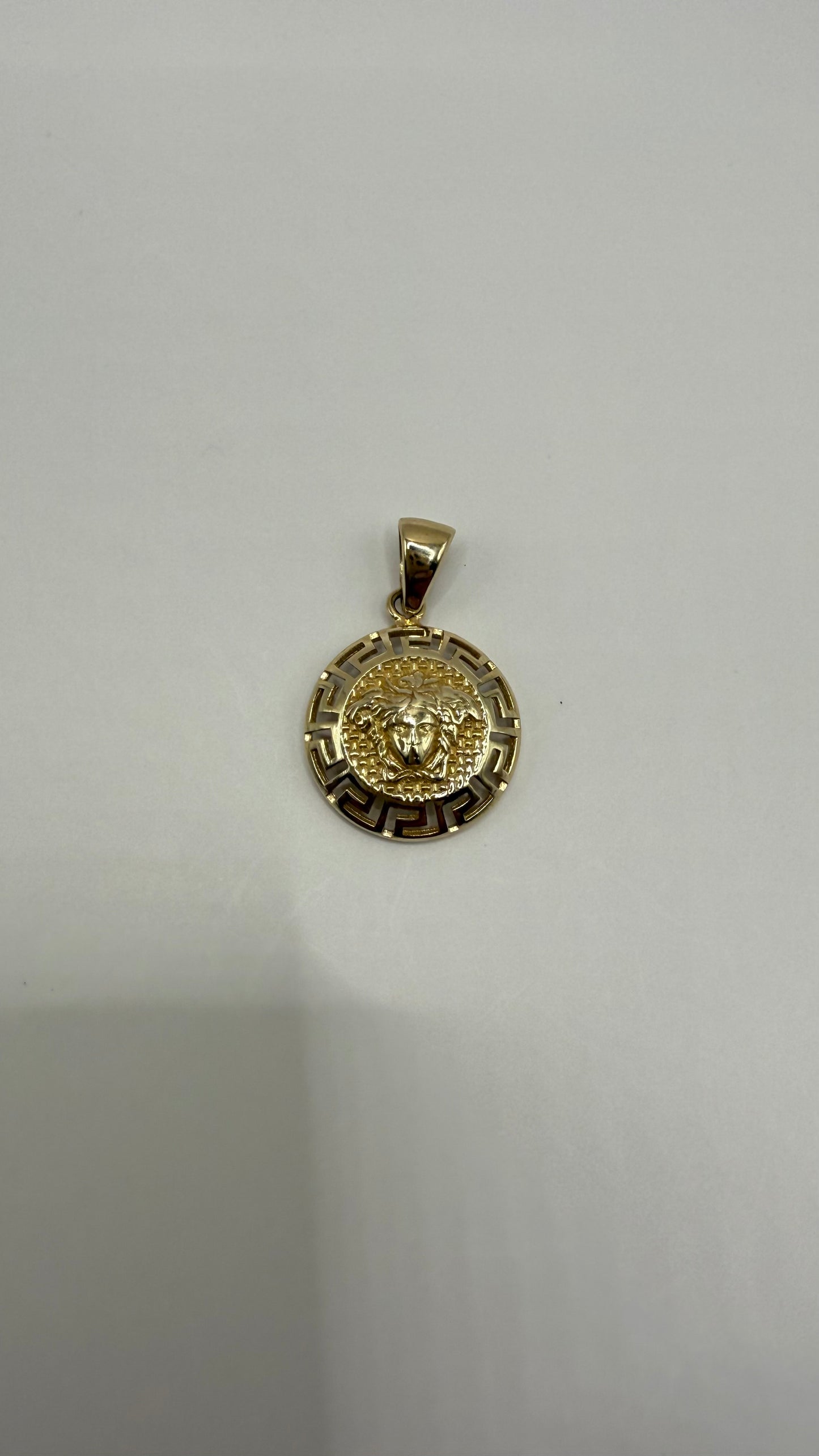 Versace 10k gold women's pendant