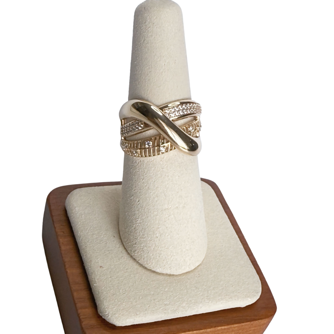 10k gold ring size 7 for women