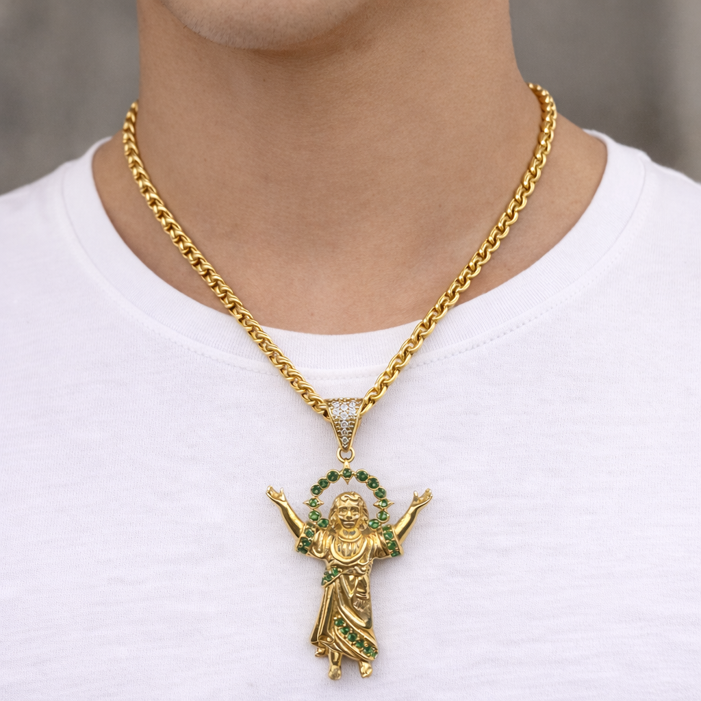 14k Gold Holy Child Charm
