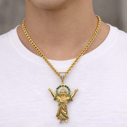 14k Gold Holy Child Charm