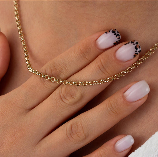 Cadena Rolo de Oro de 14k - 20 pulgadas