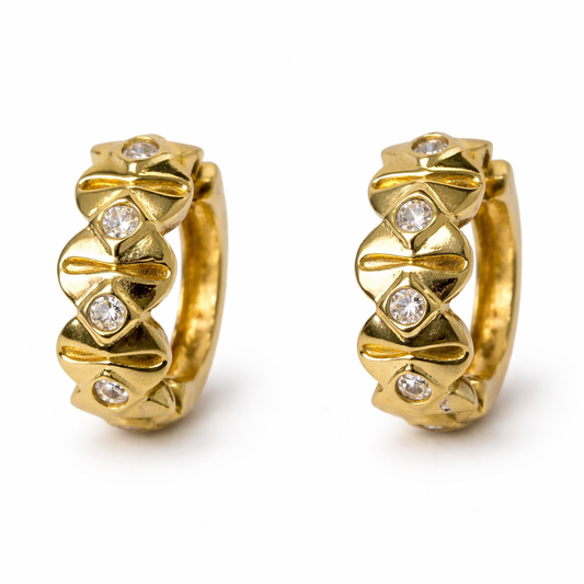 14K Gold Earrings for Girls