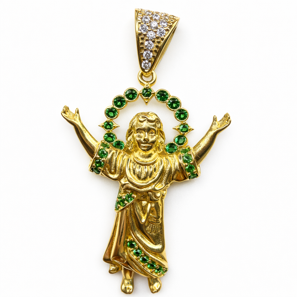 14k Gold Holy Child Charm