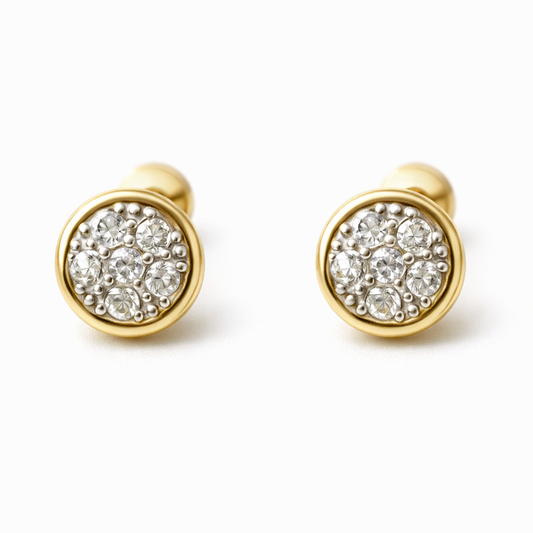 14K Gold Baby Earrings