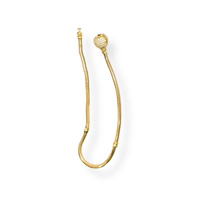Pandora 10k gold size 7 1/2 women's