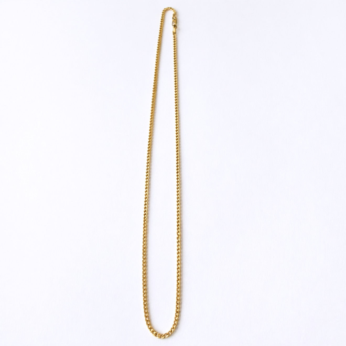 14K Gold Diamond Cut Chain Necklace 20 Inch 2.2mm