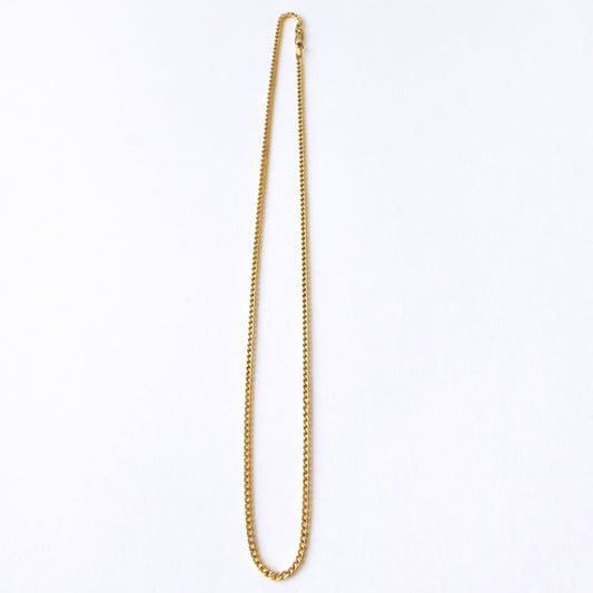 14K Gold Diamond Cut Chain Necklace 20 Inch 2.2mm