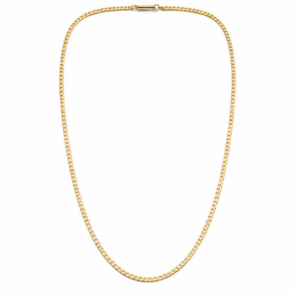 14K Gold Diamond Cut Chain Necklace 24 Inch 2.5mm