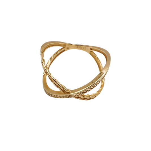 10k gold ring size 8 for women