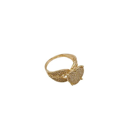 10k gold Princess ring size 7 1/2 for women
