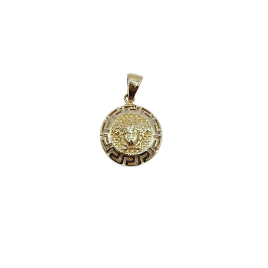 Versace 10k gold women's pendant