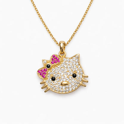 Forzatine Hello Kitty 14k Gold Chain