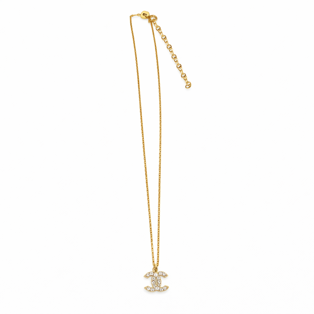 14k Gold Heart Chain for Women, 16-18 Inches