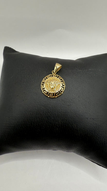 Versace 10k gold women's pendant