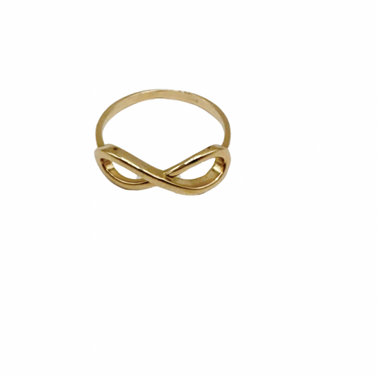 10k gold Infinity ring size 8.5 for women