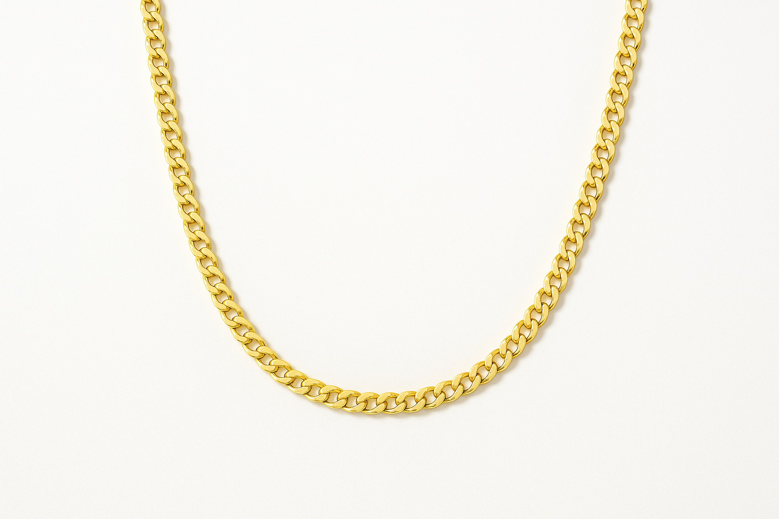 Cadena Cuban link de oro 10k - foto de producto